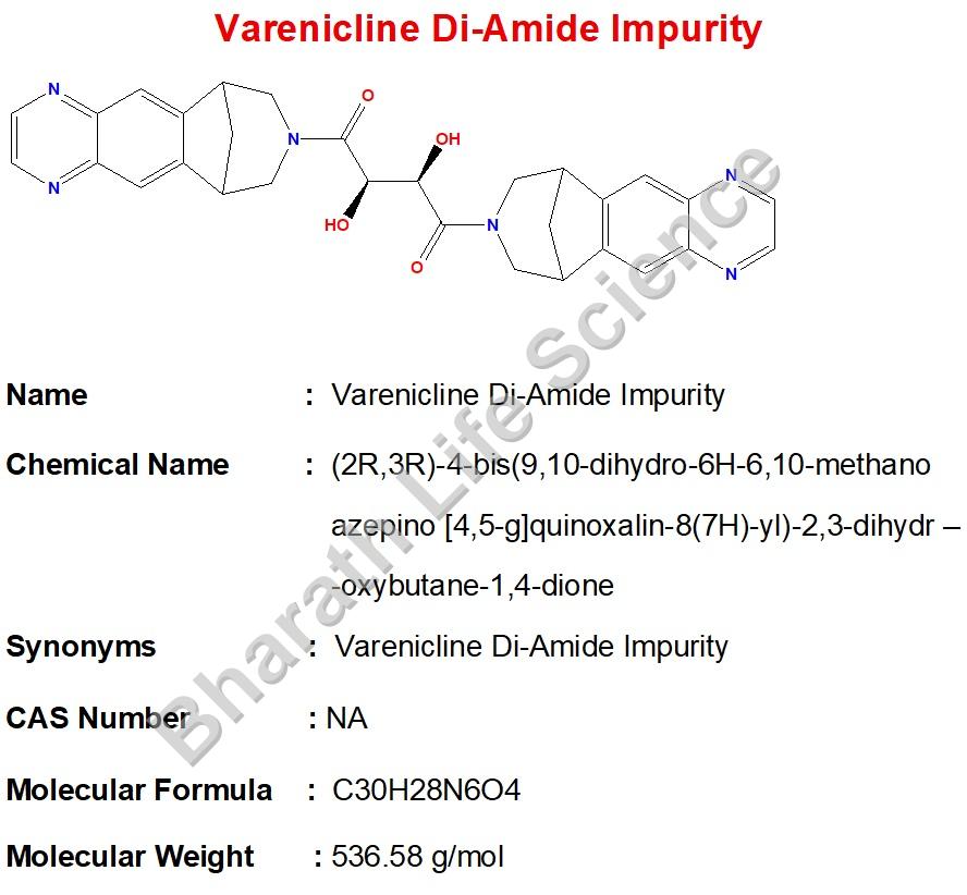 Varenicline Di-Amide Impurity